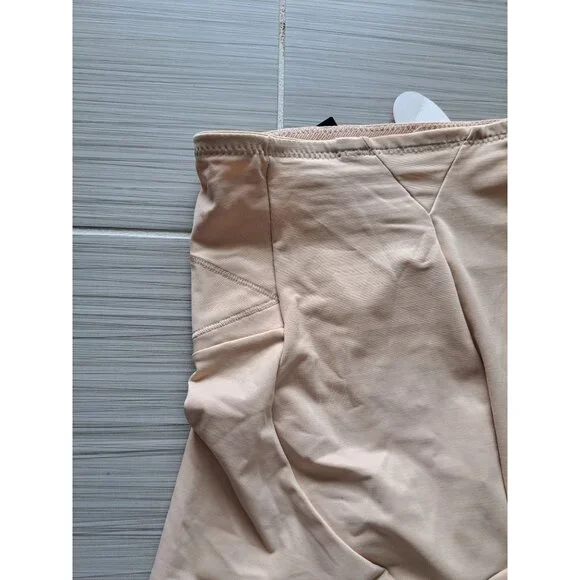 NEW Cupid Tummy Tuck Shaping Boyshort Beige S  Extra Firm Control Women's Shape - Picture 8 of 10